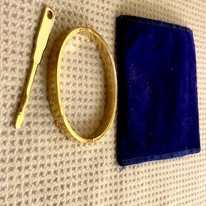 Authentic vintage 1970 Charles Revson & Cipullo Love Bracelet